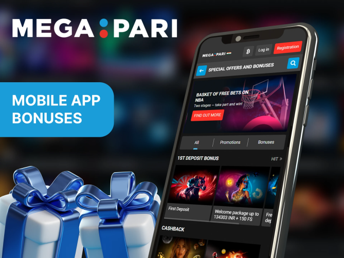 Special promo code giving bonus in Megapari mobile app
